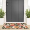 Cuss Yeah Designs Abstract Peaches 36" x 24" Welcome Mat - Society6 - 2 of 3