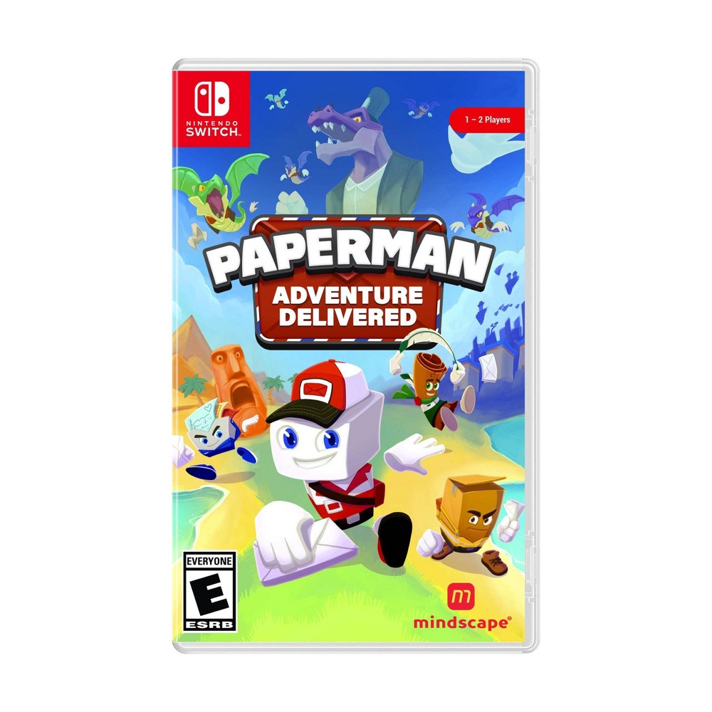 Photos - Console Accessory Nintendo Paperman: Adventure Delivered -  Switch: Family-Friendly Platforme 