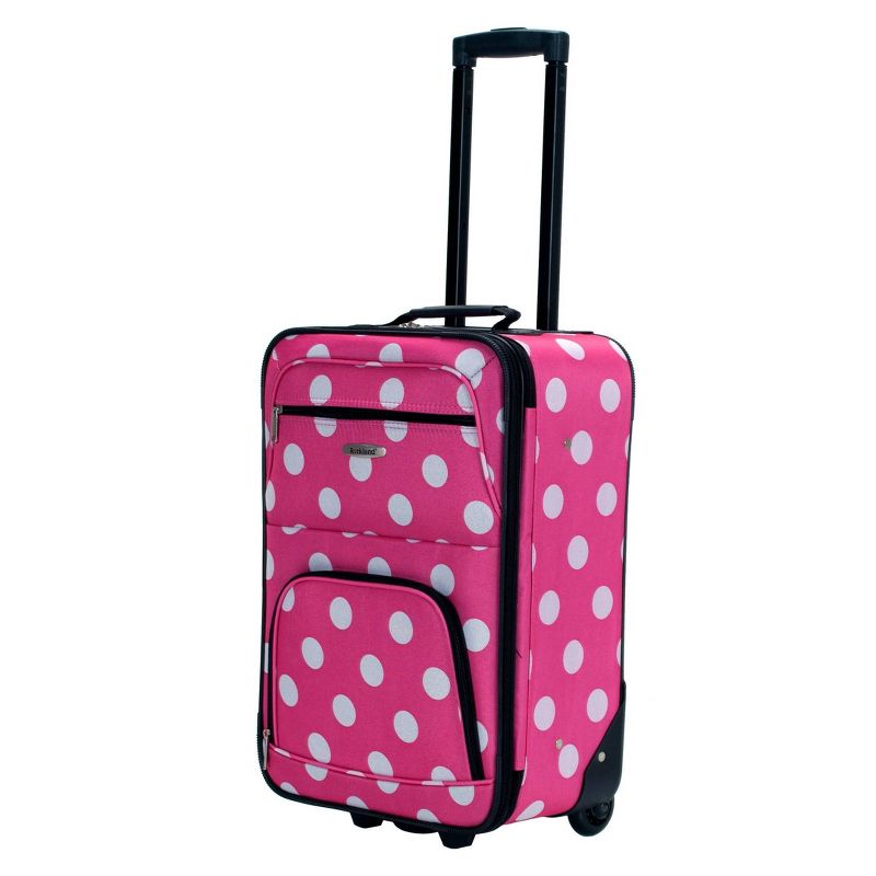 Rockland Galleria 4pc Hardside Carry On Luggage Set - Pink, 2 of 8