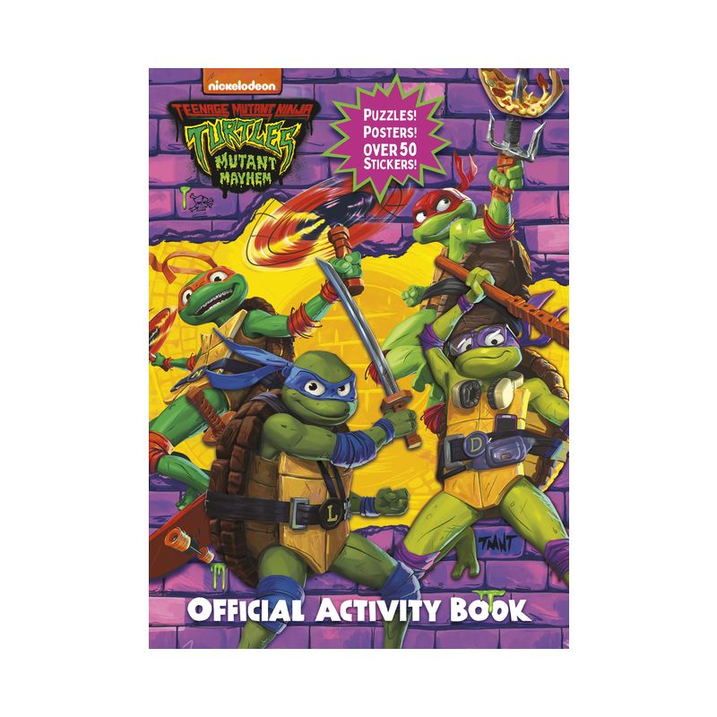 Teenage Mutant Ninja Turtles Movie Activity Book - by Random House (Paperback), 1 of 2
