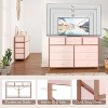 10-Drawer Dresser TV Stand for 55” TV, Versatile Storage Unit for Bedroom, Living Room, Hallway, and Entryway - 4 of 4