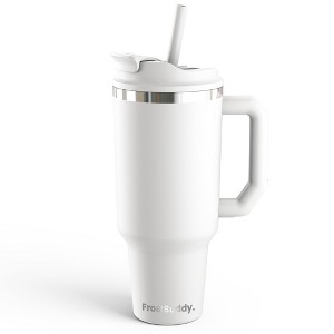 FrostBuddy Thicc Buddy Insulated Tumbler | Available in 40oz & 50oz Sizes | Stainless Steel + Chapstick Holder - 1 of 4