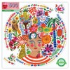 eeBoo Piece and Love Positivity 500 Piece Round Jigsaw Puzzle - 2 of 4