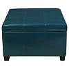 Cortez Faux Leather Storage Ottoman - Christopher Knight Home - 2 of 4