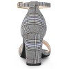 Allegra K Women's Open Toe Adjustable Buckle Ankle Strap Chunky High Heels - 3 of 4