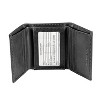 Evergreen NCAA Colorado State Rams Black Leather Trifold Wallet Officially Licensed with Gift Box - 3 of 4