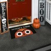 30" Owl Head Halloween Coir Doormat - 2 of 3