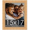 PosterPalooza | 15x17 Modern Bamboo Picture Frame, UV Acrylic, 5 Finishes - 2 of 4