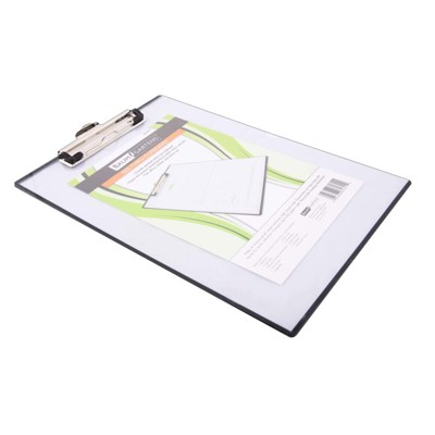 Mobile Ops Unbreakable Quick Reference Clipboard with Dry Eraseable Transparent Protective Cover, Clear (Pack of 2)