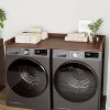 Washer Dryer Countertop, 54" x 27.5" Wood Shelf Topper with Edge, Laundry Cover Guard Organizer for Hamper & Storage-Brown - 3 of 4
