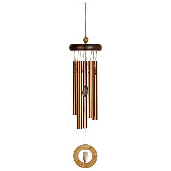 Woodstock Windchimes Prairie Jasper Chime, Wind Chimes For Outside, Wind Chimes For Garden, Patio, and Outdoor Décor, 16"L