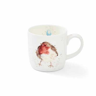 Royal Worcester Wrendale Designs 11 oz Mug, for Tea, Coffee and Hot Cocoa, Made from Fine Bone China, Cute Animal Motifs