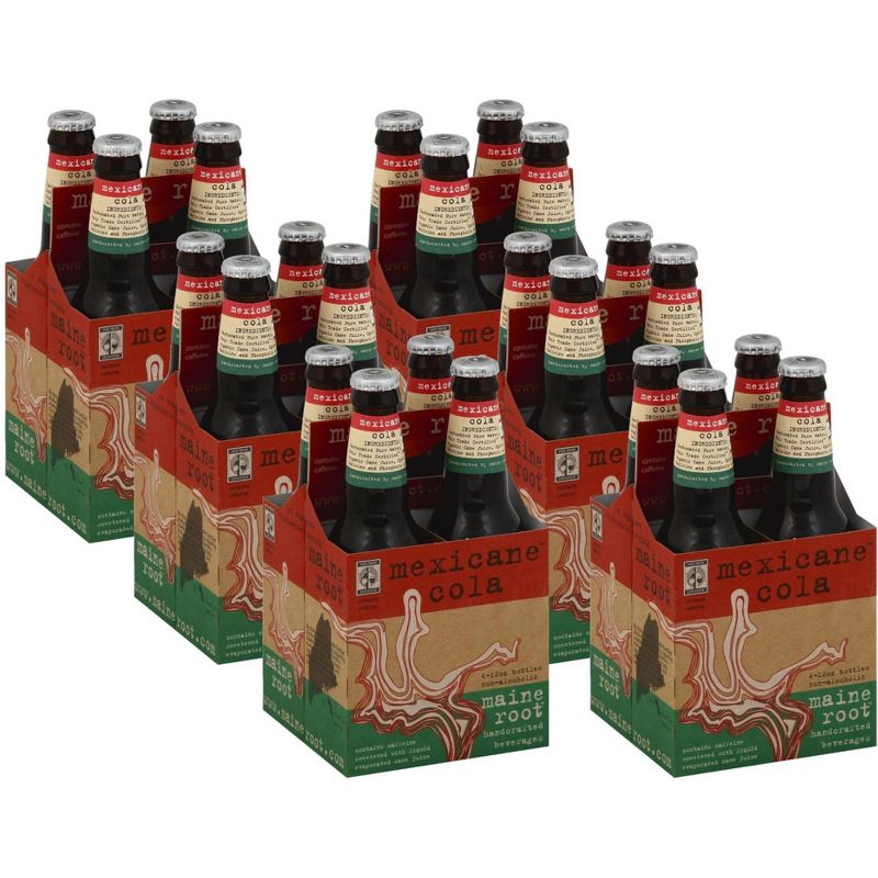 Maine Root Mexicane Cola - Case of 6/4 pack, 12 oz, 1 of 7