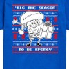 Boys' - SpongeBob SquarePants - Spongebob Xmas Sweater Short Sleeve Graphic T-Shirt - 2 of 4