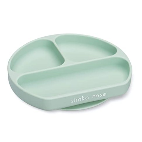 Silicone Baby Plate With Suction Plate For Babies Kids - Temu