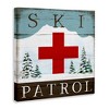 Stupell Industries Ski Patrol Rustic Cabin Sign, 30" x 30" - 3 of 4