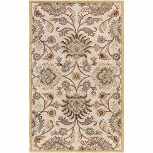 Hauteloom Caesar  Hand Tufted Tan 1012 Wool Rug - 1 of 4