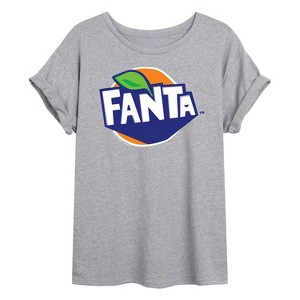 Women's - Coca-Cola - Fanta Costume Oversized Graphic T-Shirt - 1 of 4