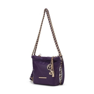 MKF Collection Loriana Quilted Shoulder Bag Stylish Vegan Leather with Spacious Design by Mia K