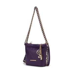 MKF Collection Loriana Quilted Shoulder Bag Stylish Vegan Leather with Spacious Design by Mia K - 1 of 4
