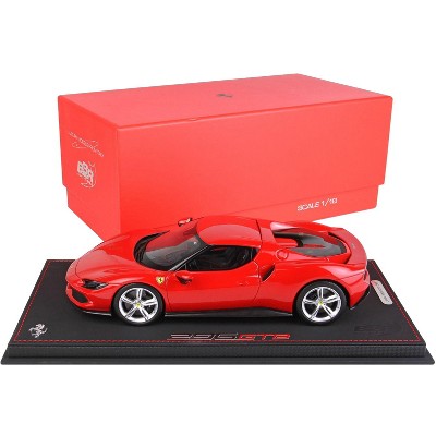 Ferrari 296 Gtb Rosso Corsa Red With Display Case Limited Edition