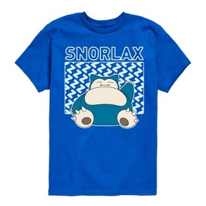 Boys' - Pokémon - Snorlax Short Sleeve Graphic T-Shirt - 1 of 4