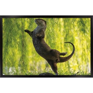 Trends International The Comedy Wildlife Photography Awards: Otter Kwek - Ballerina Framed Wall Poster Prints - 1 of 4