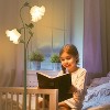 KTMBDW Green Floor Lamp, Unique Cute Flower Standing Lamps with 2 Bulbs, Mid Century Modern Floor Lamp for Living Room Bedroom Home Decor - 4 of 4