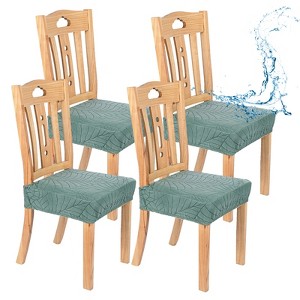 Unique Bargains Polyester Spandex Waterproof Durable Dining Chair Slipcovers - 1 of 4