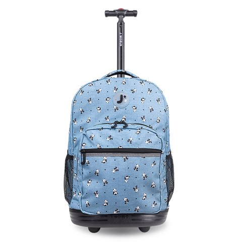 Рюкзаки JWorld J World Sunrise 18" Rolling Backpack - Panda