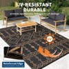 Coucheta Outdoor Rug, Reversible Plastic Camping Rugs, Large Waterproof Floor Mat and Rug for Outdoors, Outside Carpet for Rv, Deck, Camper, Picnic - 3 of 4