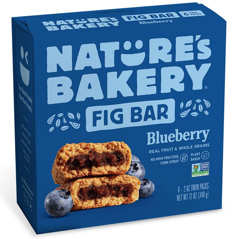 Nature's Bakery Blueberry Fig Bar - 6ct, 1 of 5