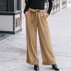 Women's Chic Wide-Leg Paperbag Trousers - Cupshe - 4 of 4