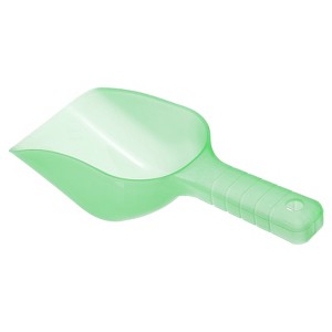 Unique Bargains Plastic Multi-functional Durable Kitchen Maker Ice Scoop 12oz Green 1 Pc - 1 of 4
