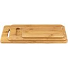 3-Piece Bamboo Cutting Board Set – Reversible Kitchen Boards for Chopping, Cheese & Serving - 2 of 4