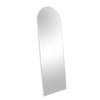 ALEXOUN Hanging Full Length Mirror,with Floor Stand,Wall Mounted Aluminium Alloy Frame Arch Dressing Mirrors for Bedroom Living Room - 2 of 4