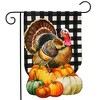 Briarwood Lane Fall Garden Flag 12x18 For Outdoor Harvest Turkey Burlap For Fall Garden Flag Flags For Outside - 2 of 4