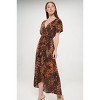 WEST K Women's Georgia Faux Wrap Dress with High-Low Hem and Tie Waist - 3 of 4