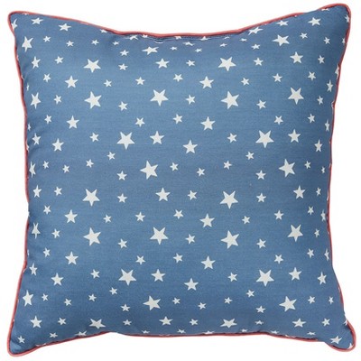Patriotic Check Accent Pillow