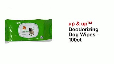 Deodorizing Dog Wipes - 100ct - Up & Up™ : Target