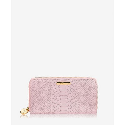 GiGi New York Pink Large Zip Wallet