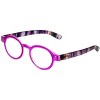 Calabria R255S Designer Reading Glasses in Multi-Color +3.00 127mm Frame/43mm Lens Width - 3 of 4