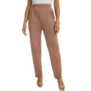 Jessica London Soft Ease Straight Leg Pant - 1 of 4