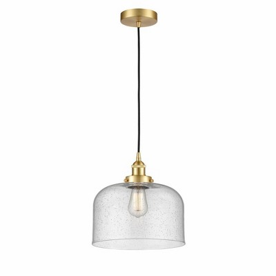 Bell - 1 Light Mini Pendant In Industrial Style-11.75 Inches Tall and 12 Inches Wide