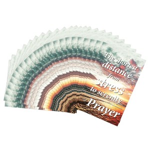 Dicksons Stress to Serenity Sunset Scene 2 x 3 Inch Itty Bitty Bookmark Pack of 24 - 1 of 2