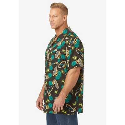 KingSize Printed Camp Shirt