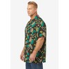 KingSize Men's Big & Tall Printed Camp Shirt - 4 of 4