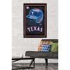 Trends International MLB Texas Rangers - Neon Helmet 23 Framed Wall Poster Prints - 2 of 4