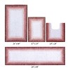 Torrent Collection 4 Piece 100% Soft Cotton Tufted Weave Bath Rug Set, Ombre Pattern, Super Soft & Absorbent, Machine Washable Bathroom Mats - 2 of 4