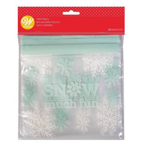 Winter Snowday Paper Gift Bags, Cub 8x4.75x10, 25 Pack